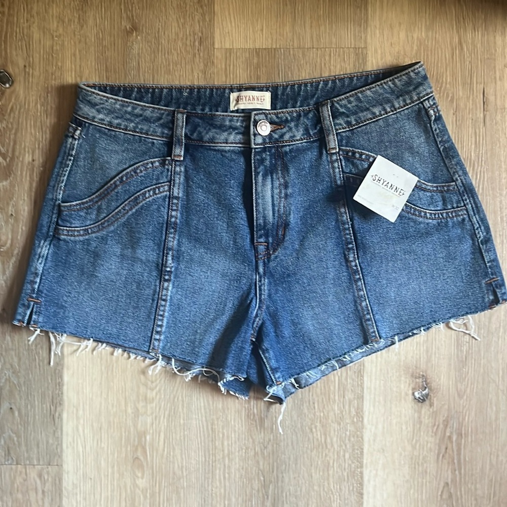 Shyanne Blue Jean Shorts NWT